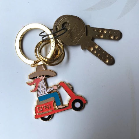 Scooter Keychain
