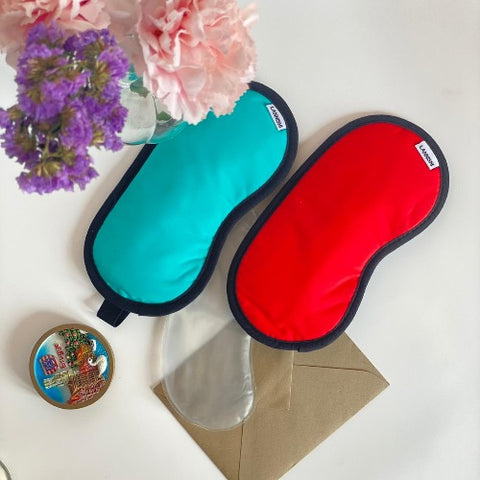 silicone gel solid color eye mask
