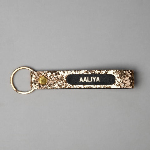 Solid Gold Keychain